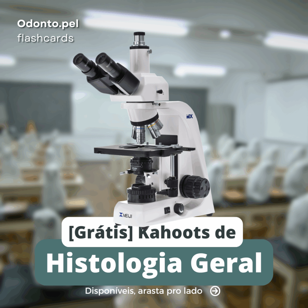 15 Kahoots de Histologia Geral: Ciclo Básico Odonto e Saúde